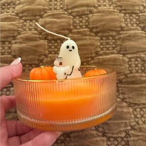 TJ Maxx Halloween Candle with Ghost Dog Walking 🎃